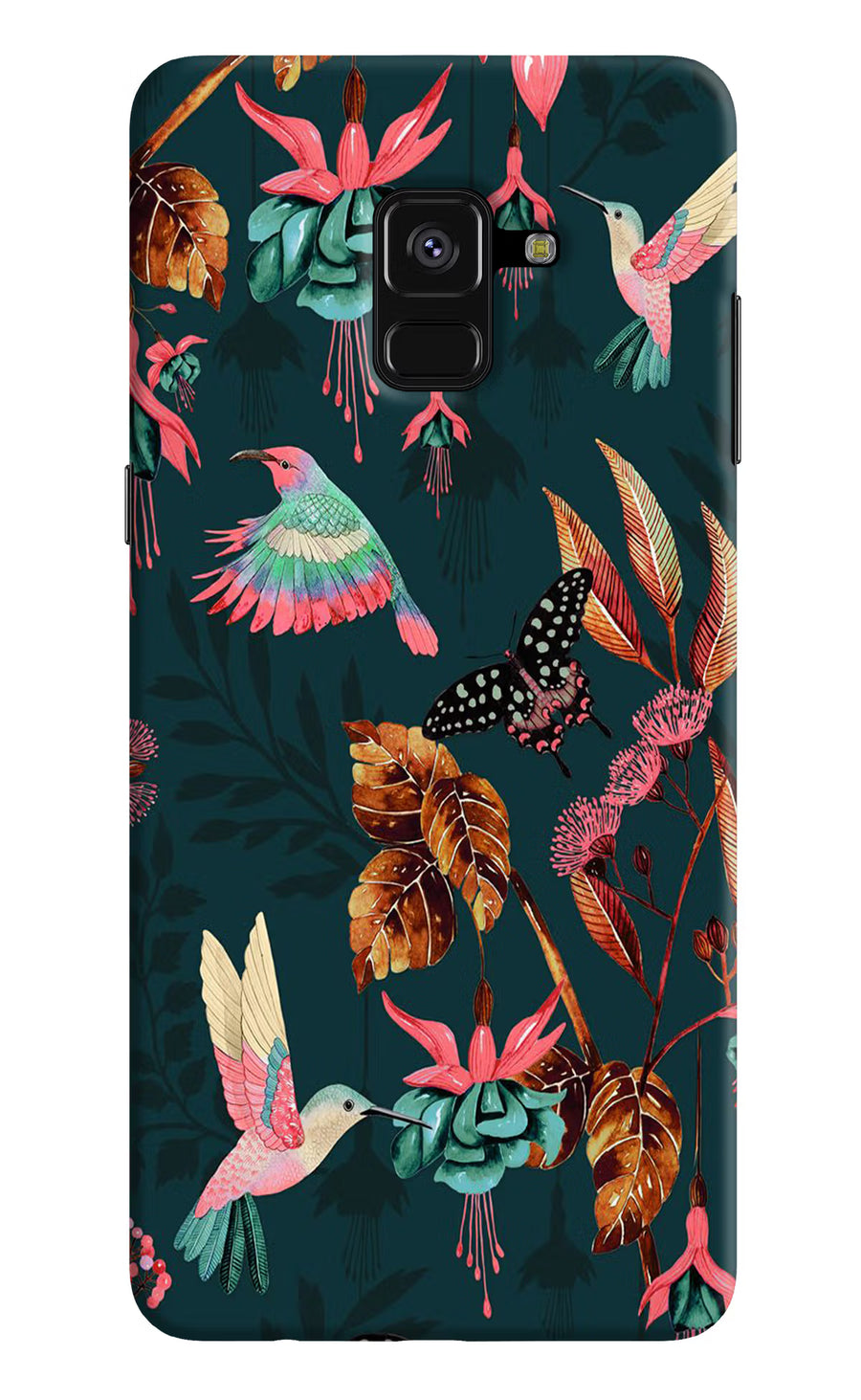 Birds Samsung A8 plus Back Cover, Hard case