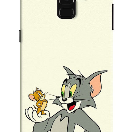 Tom & Jerry Samsung A8 plus Hard Case Back Cover by Casekaro