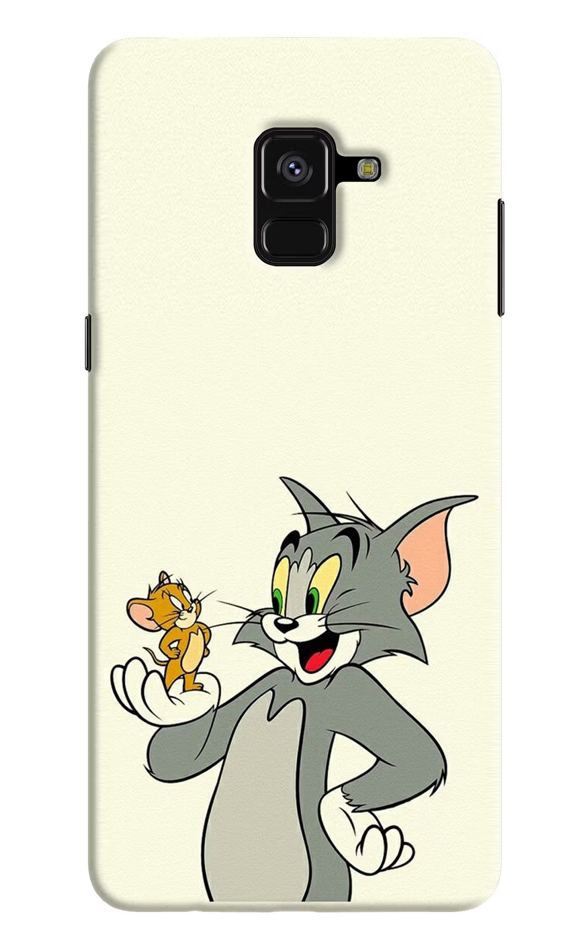 Tom & Jerry Samsung A8 plus Hard Case Back Cover by Casekaro