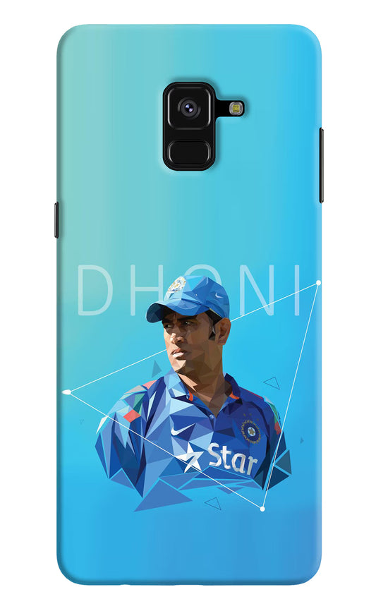 Dhoni Artwork Samsung A8 plus Hard Case Back Cover by Casekaro