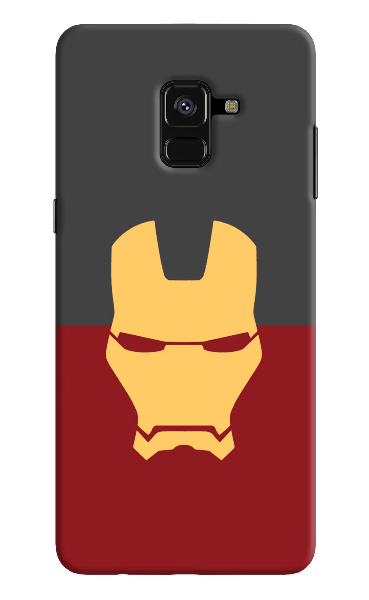 Ironman Samsung A8 plus Hard Case Back Cover by Casekaro