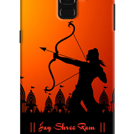 Lord Ram - 4 Samsung A8 plus Hard Case Back Cover by Casekaro