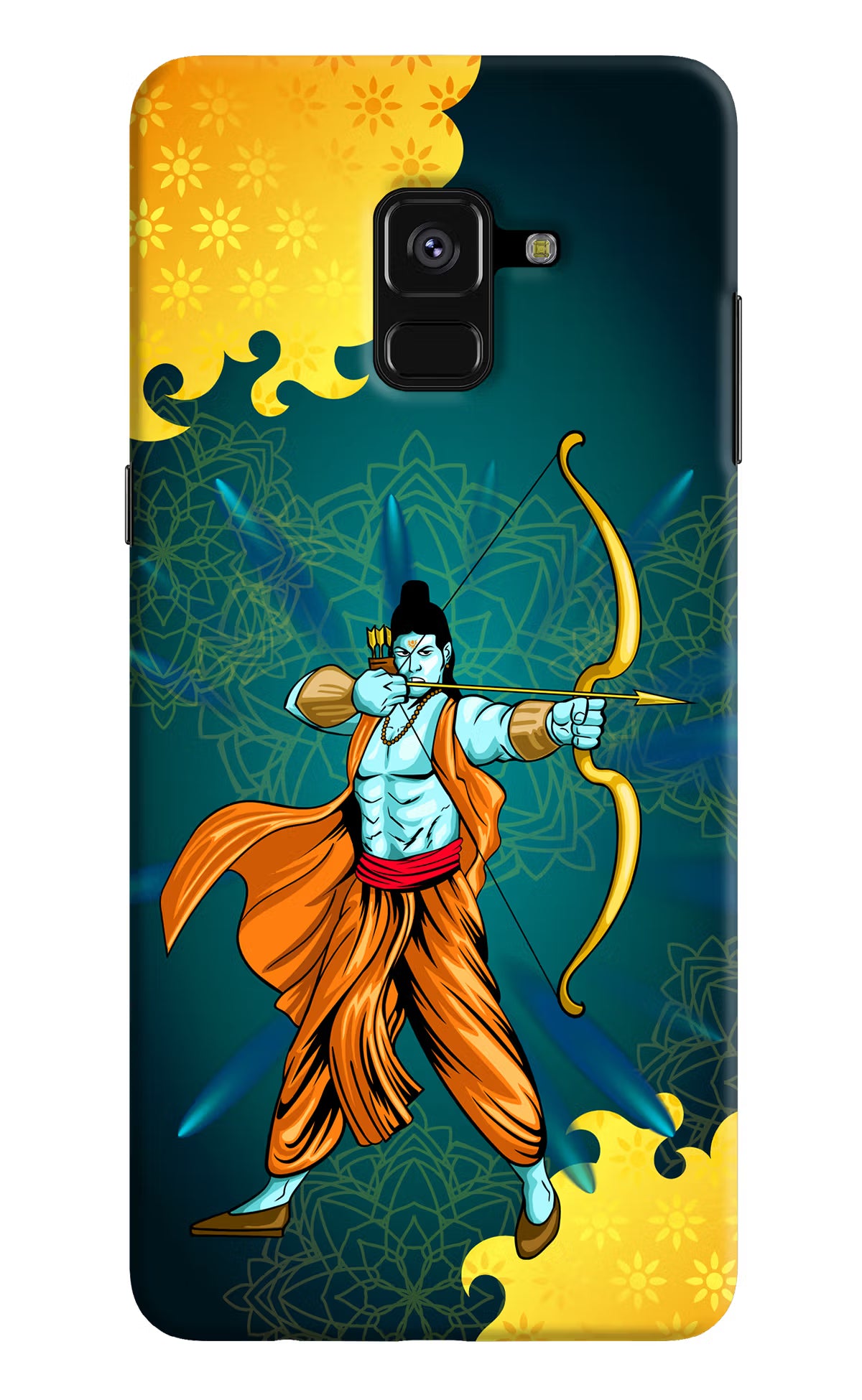 Lord Ram - 6 Samsung A8 plus Hard Case Back Cover by Casekaro