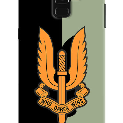 Balidan Logo Samsung A8 plus Hard Case Back Cover by Casekaro