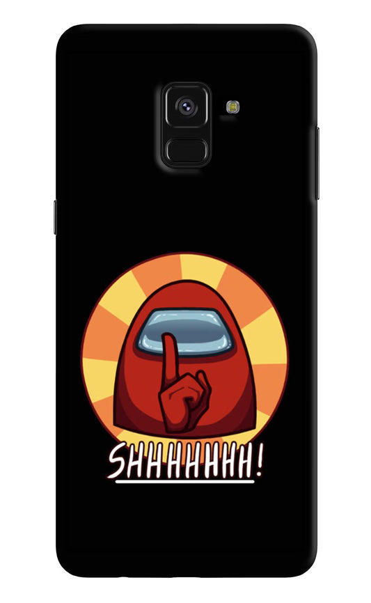 Among Us Shhh! Samsung A8 plus Hard Case Back Cover by Casekaro