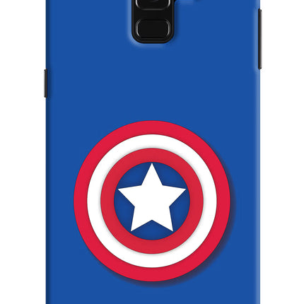 Shield Samsung A8 plus Hard Case Back Cover by Casekaro