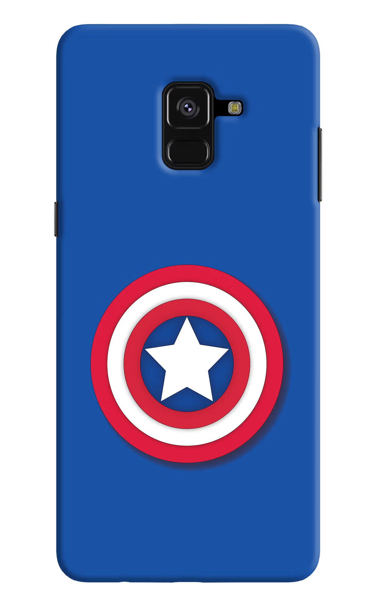 Shield Samsung A8 plus Hard Case Back Cover by Casekaro