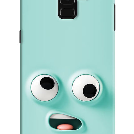 Funny Cartoon Samsung A8 plus Hard Case Back Cover by Casekaro