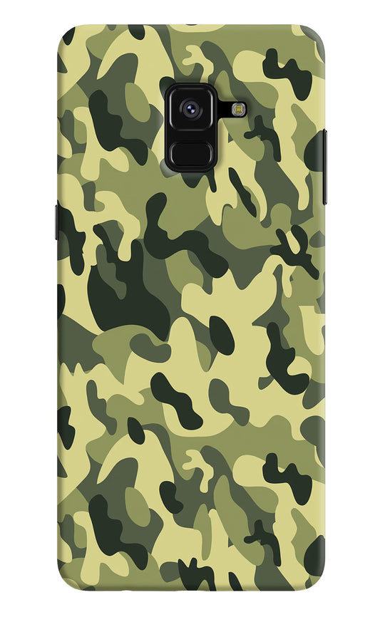 Camouflage Samsung A8 plus Hard Case Back Cover by Casekaro