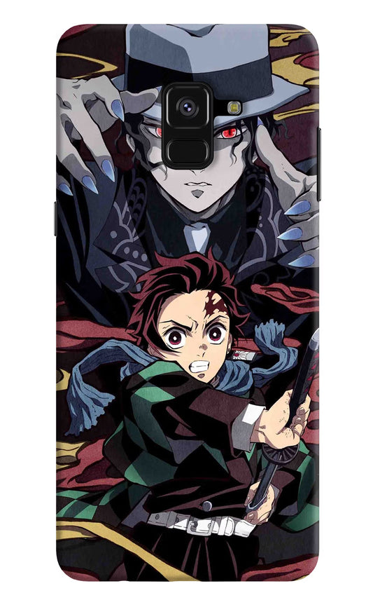 Demon Slayer Samsung A8 plus Hard Case Back Cover by Casekaro