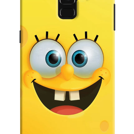Sponge 1 Samsung A8 plus Hard Case Back Cover by Casekaro