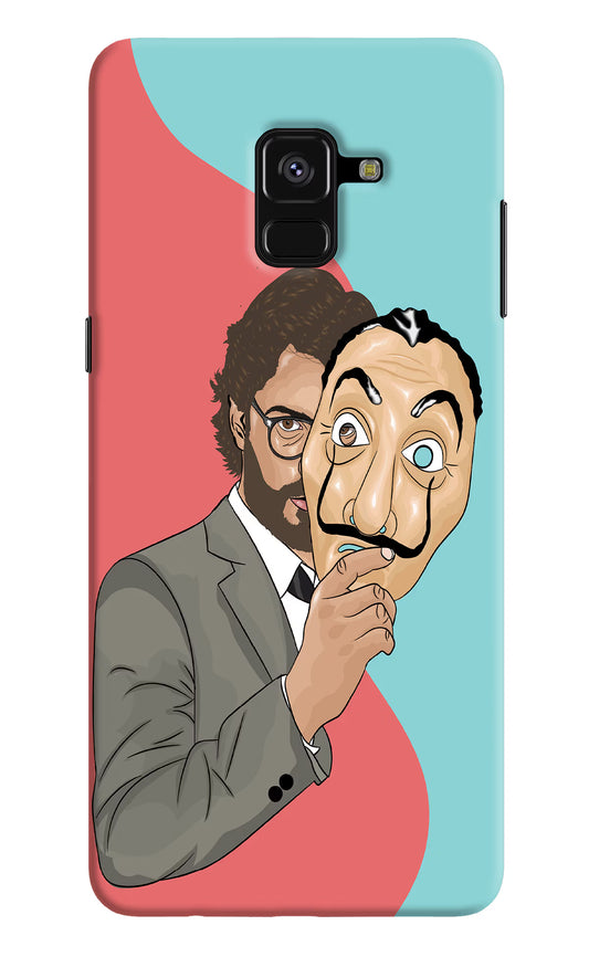 Professor Samsung A8 plus Hard Case Back Cover by Casekaro