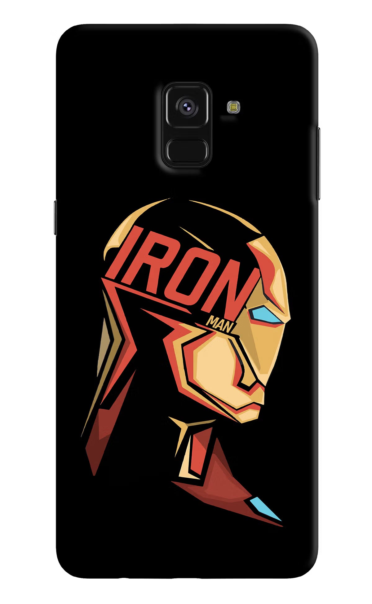 IronMan Samsung A8 plus Hard Case Back Cover by Casekaro