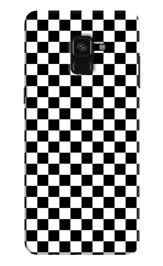 Chess Board Samsung A8 plus Hard Case Back Cover by Casekaro