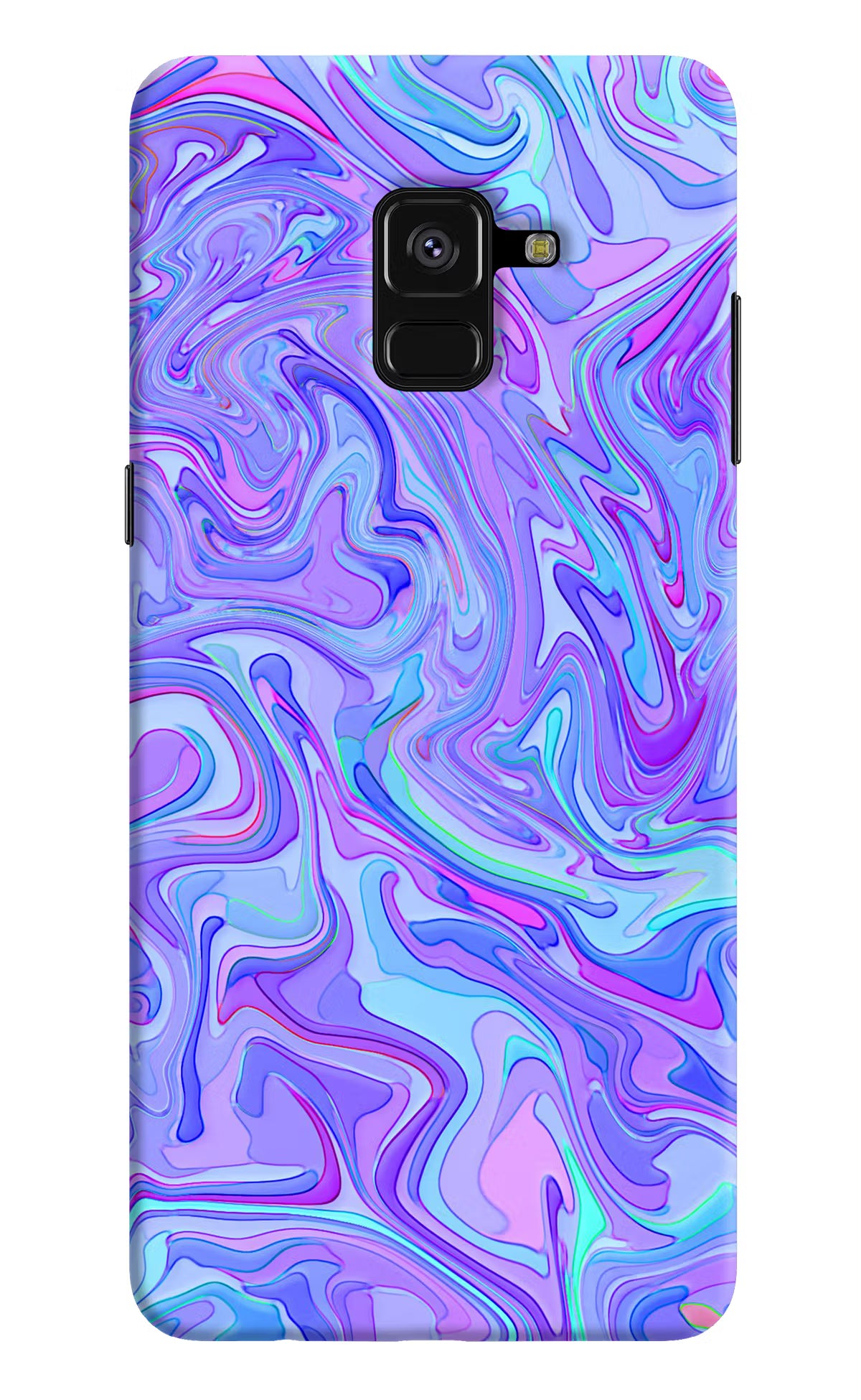 Glitter Samsung A8 plus Hard Case Back Cover by Casekaro