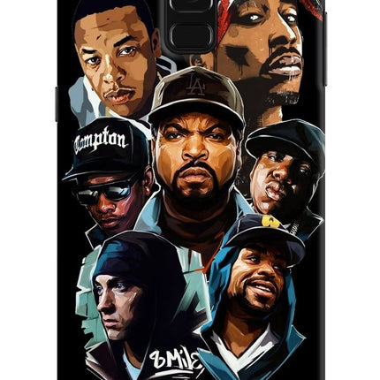 Rappers Samsung A8 plus Hard Case Back Cover by Casekaro