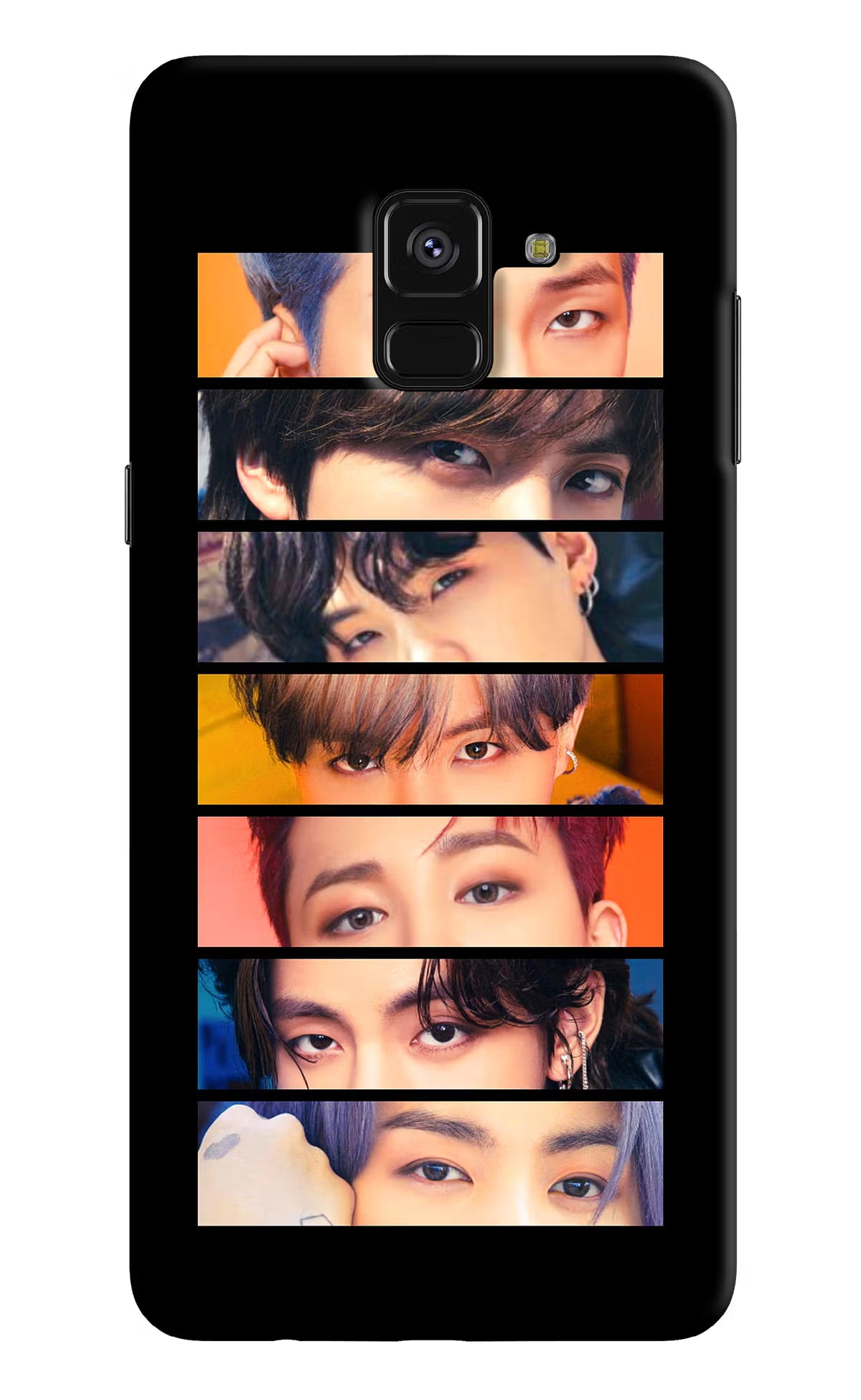 BTS Eyes Samsung A8 plus Hard Case Back Cover by Casekaro