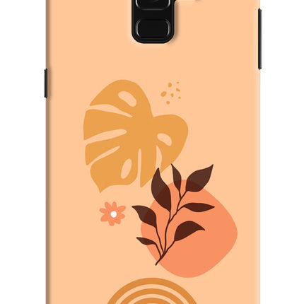 Bohemian Art Samsung A8 plus Hard Case Back Cover by Casekaro