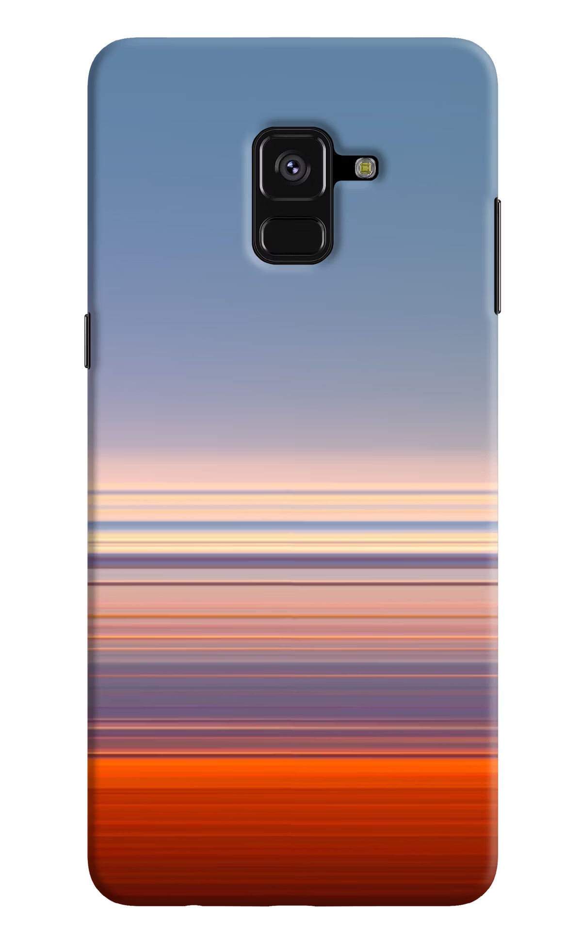 Morning Colors Samsung A8 plus Hard Case Back Cover by Casekaro