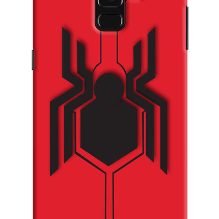 Spider Samsung A8 plus Hard Case Back Cover by Casekaro