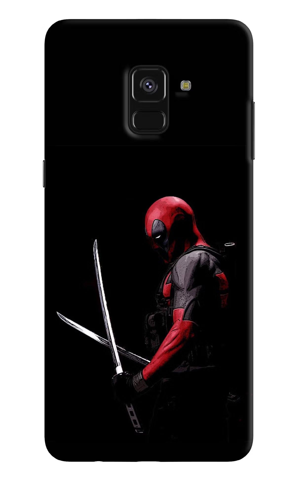Deadpool Samsung A8 plus Hard Case Back Cover by Casekaro