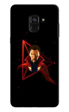 Doctor Ordinary Samsung A8 plus Hard Case Back Cover by Casekaro