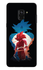 Goku Samsung A8 plus Hard Case Back Cover by Casekaro