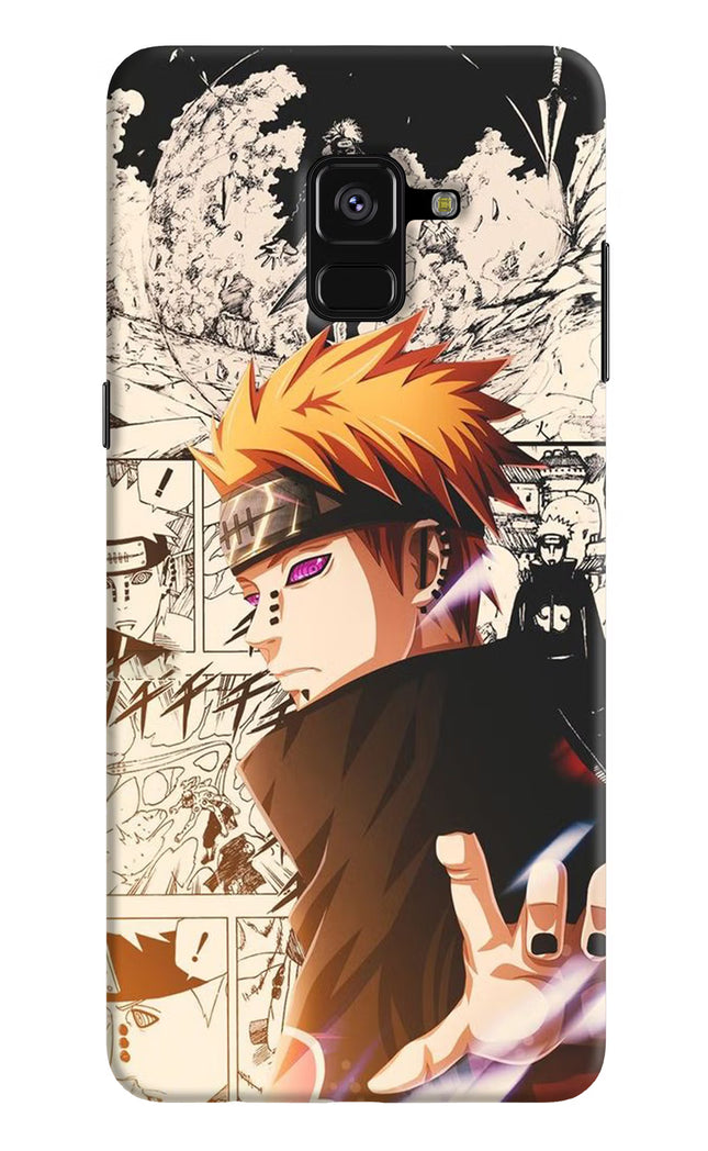 Pain Anime Samsung A8 plus Hard Case Back Cover by Casekaro