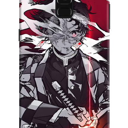 Demon Slayer Samsung A8 plus Hard Case Back Cover by Casekaro