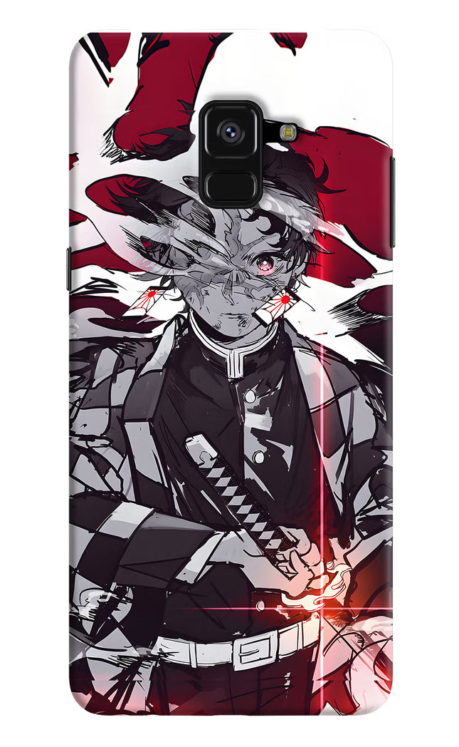 Demon Slayer Samsung A8 plus Hard Case Back Cover by Casekaro