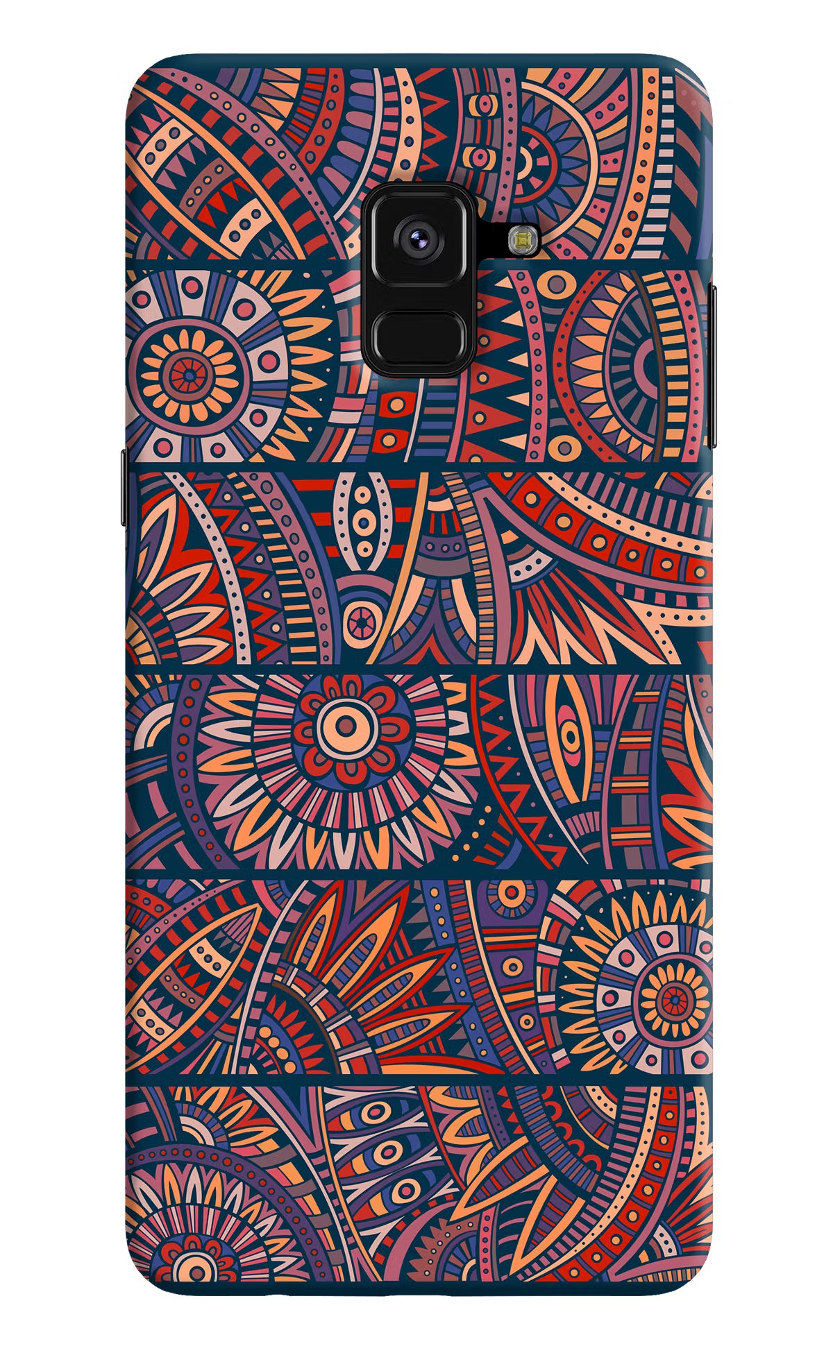 African Culture Design Samsung A8 plus Hard Case Back Cover by Casekaro