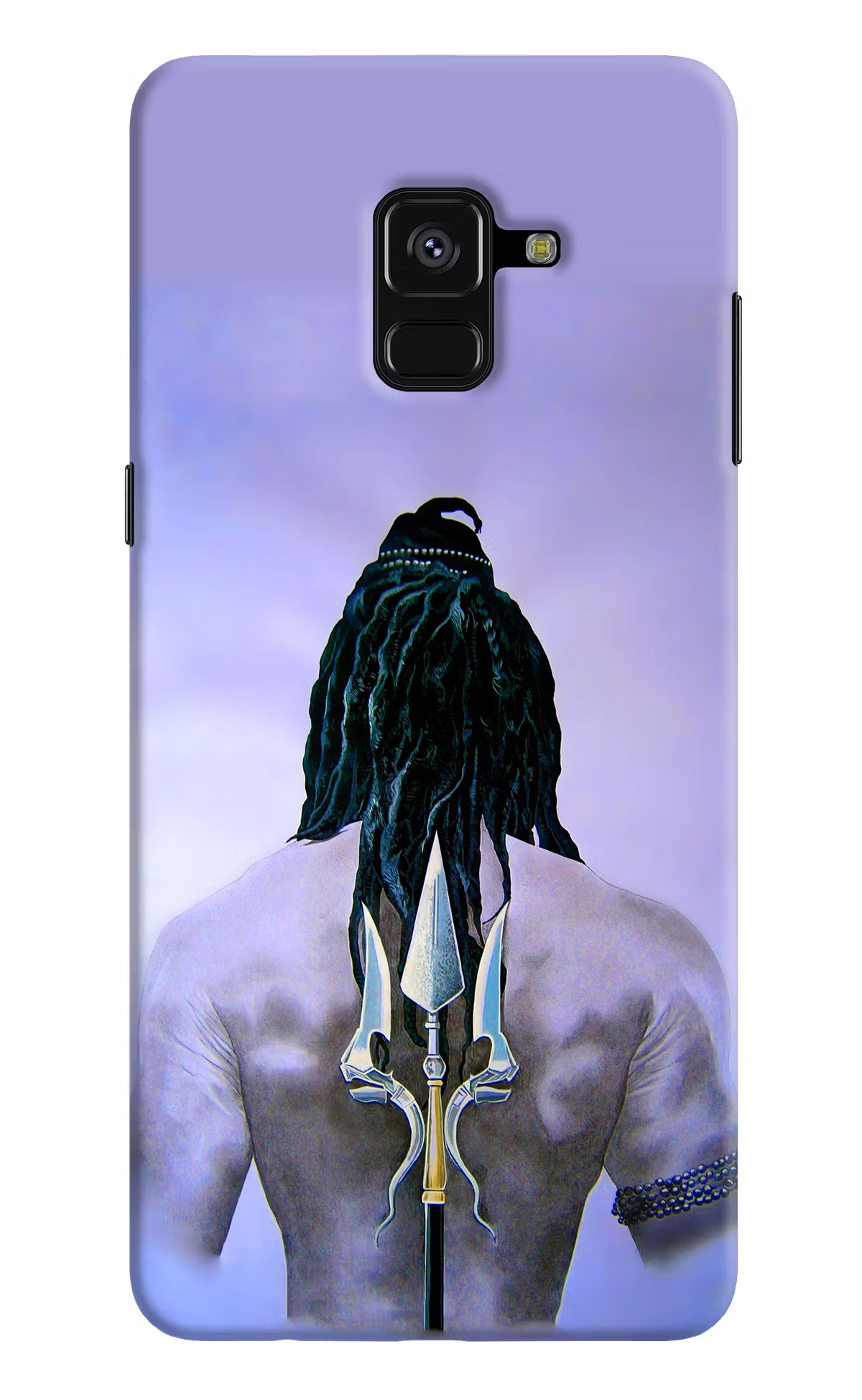 Shiva Samsung A8 plus Hard Case Back Cover by Casekaro