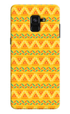 Tribal Pattern Samsung A8 plus Hard Case Back Cover by Casekaro