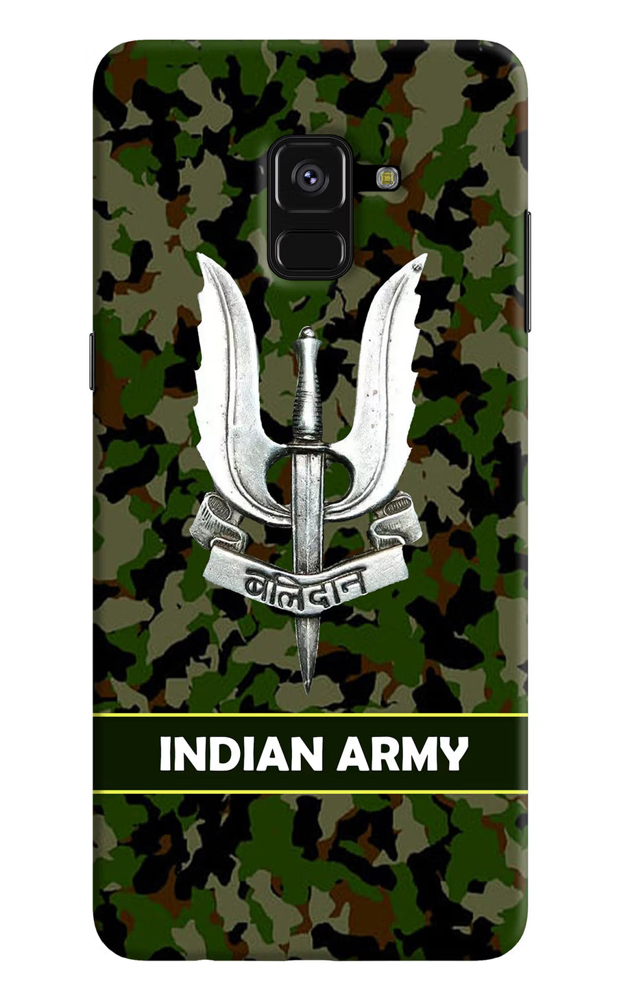 Balidan Indian Logo Samsung A8 plus Back Cover, Hard case