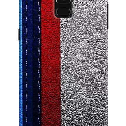 BMW Stripes Samsung A8 plus Hard Case Back Cover by Casekaro