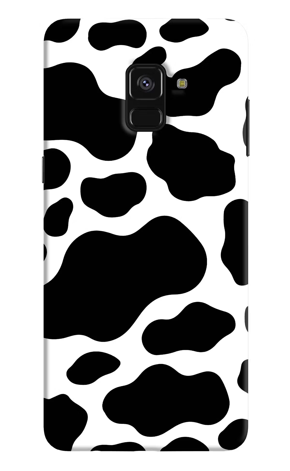 Cow Spots Samsung A8 plus Hard Case Back Cover by Casekaro