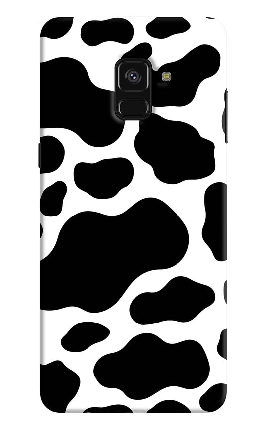 Cow Spots Samsung A8 plus Hard Case Back Cover by Casekaro