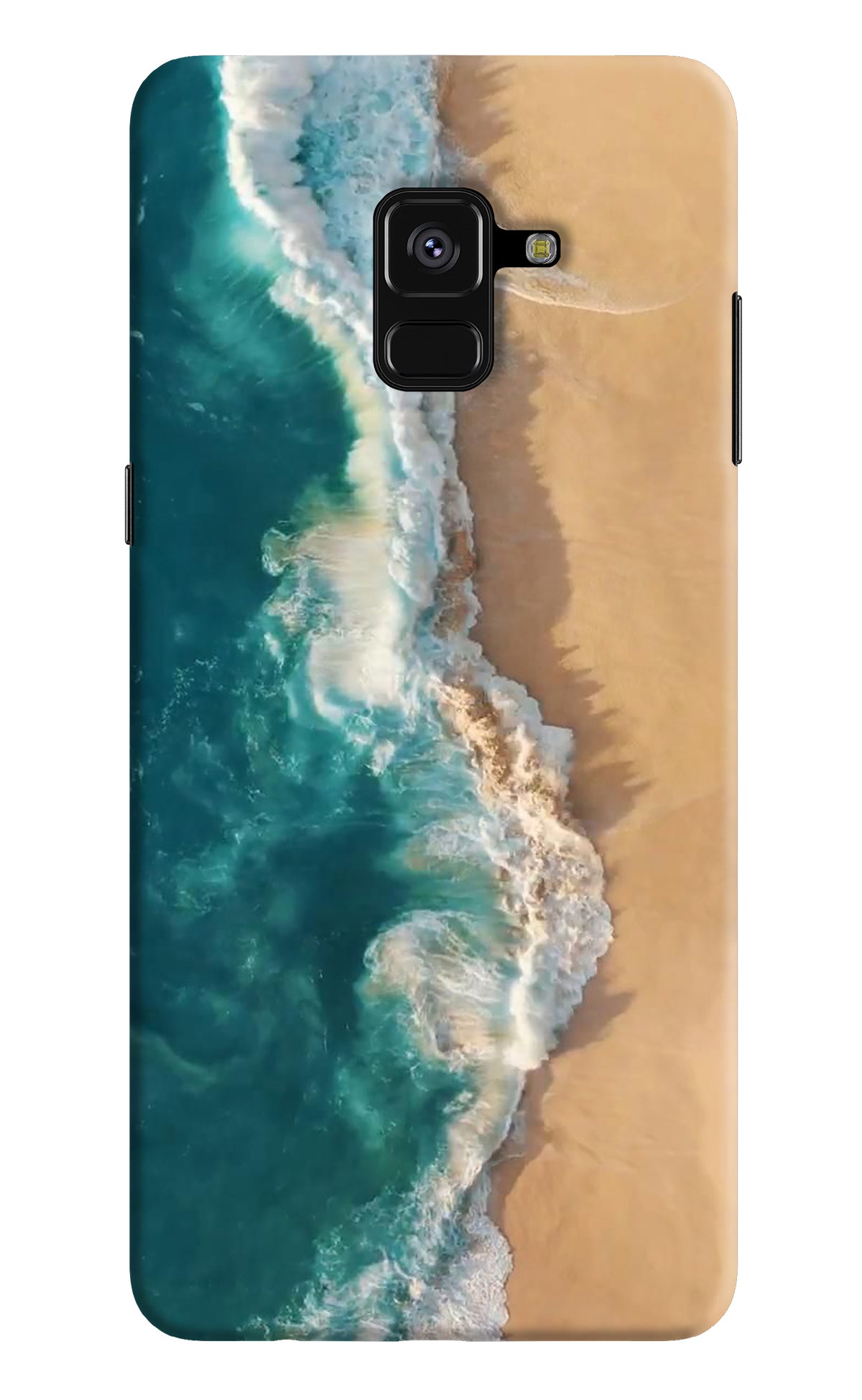 Ocean Beach Samsung A8 plus Back Cover