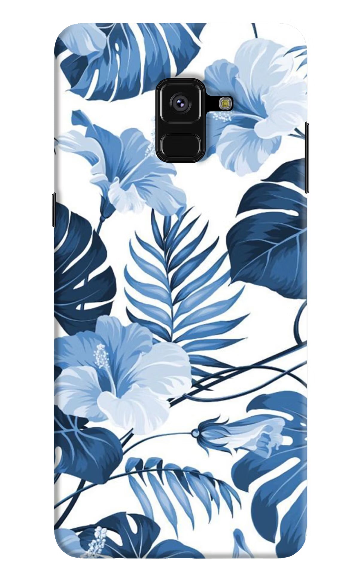 Fabric Art Samsung A8 plus Hard Case Back Cover by Casekaro