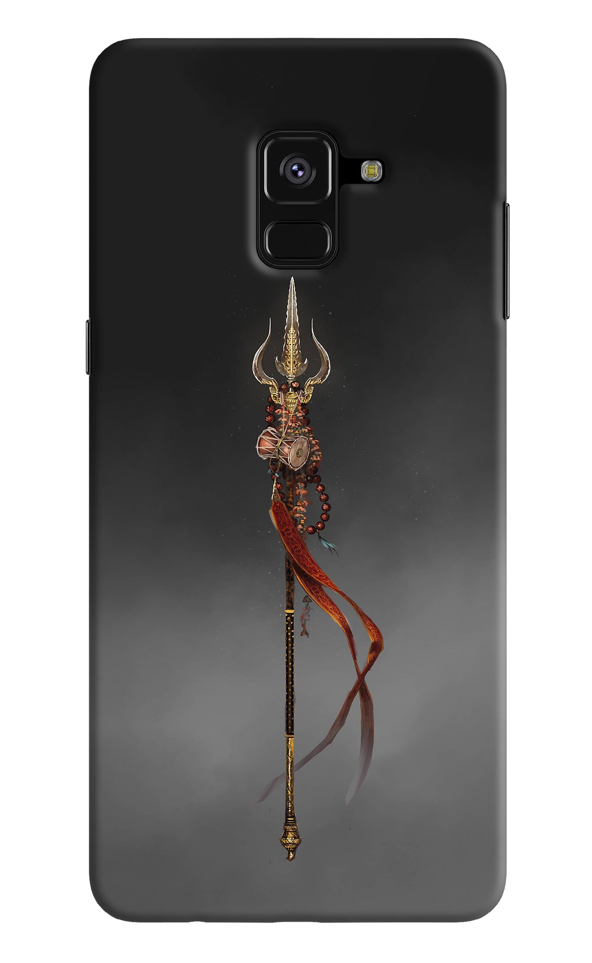 Shiv Trishul Samsung A8 plus Back Cover