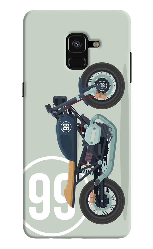 Classic Cafe Racer 99 Samsung A8 plus Hard Case Back Cover by Casekaro
