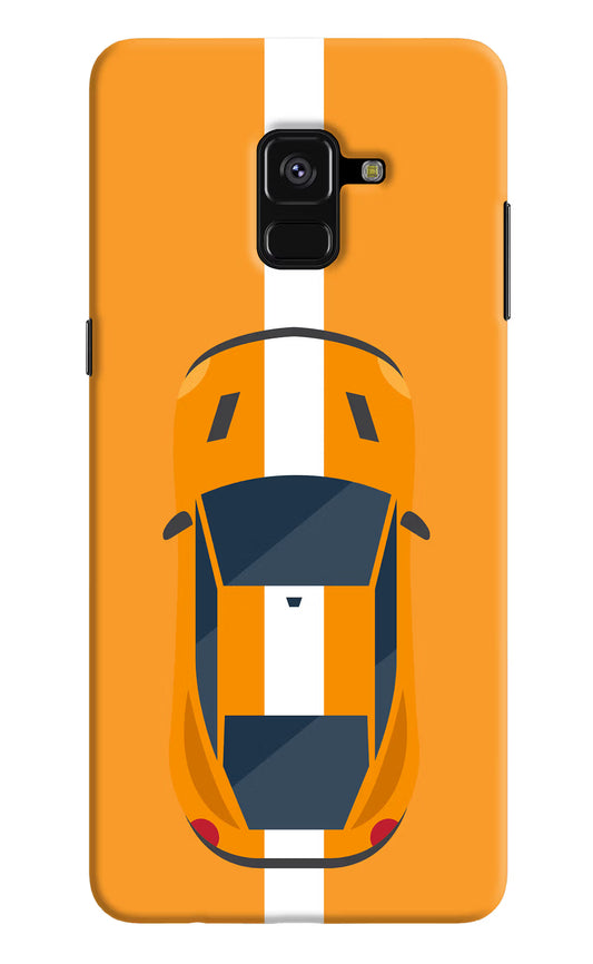 Highway Pursuit Samsung A8 plus Hard Case Back Cover by Casekaro