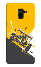 Track King Samsung A8 plus Hard Case Back Cover by Casekaro