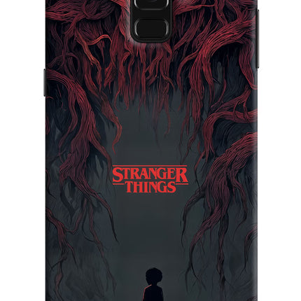 Ordinary Things Dark Side Samsung A8 plus Hard Case Back Cover by Casekaro