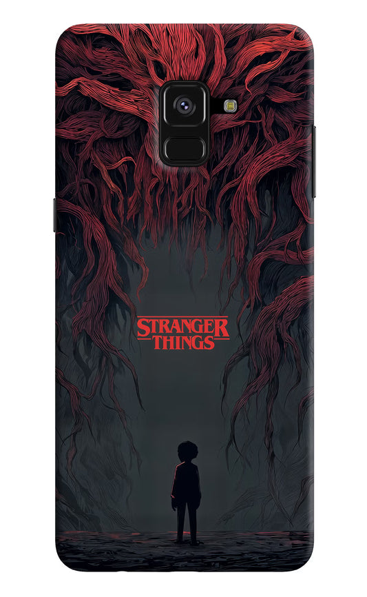 Ordinary Things Dark Side Samsung A8 plus Hard Case Back Cover by Casekaro