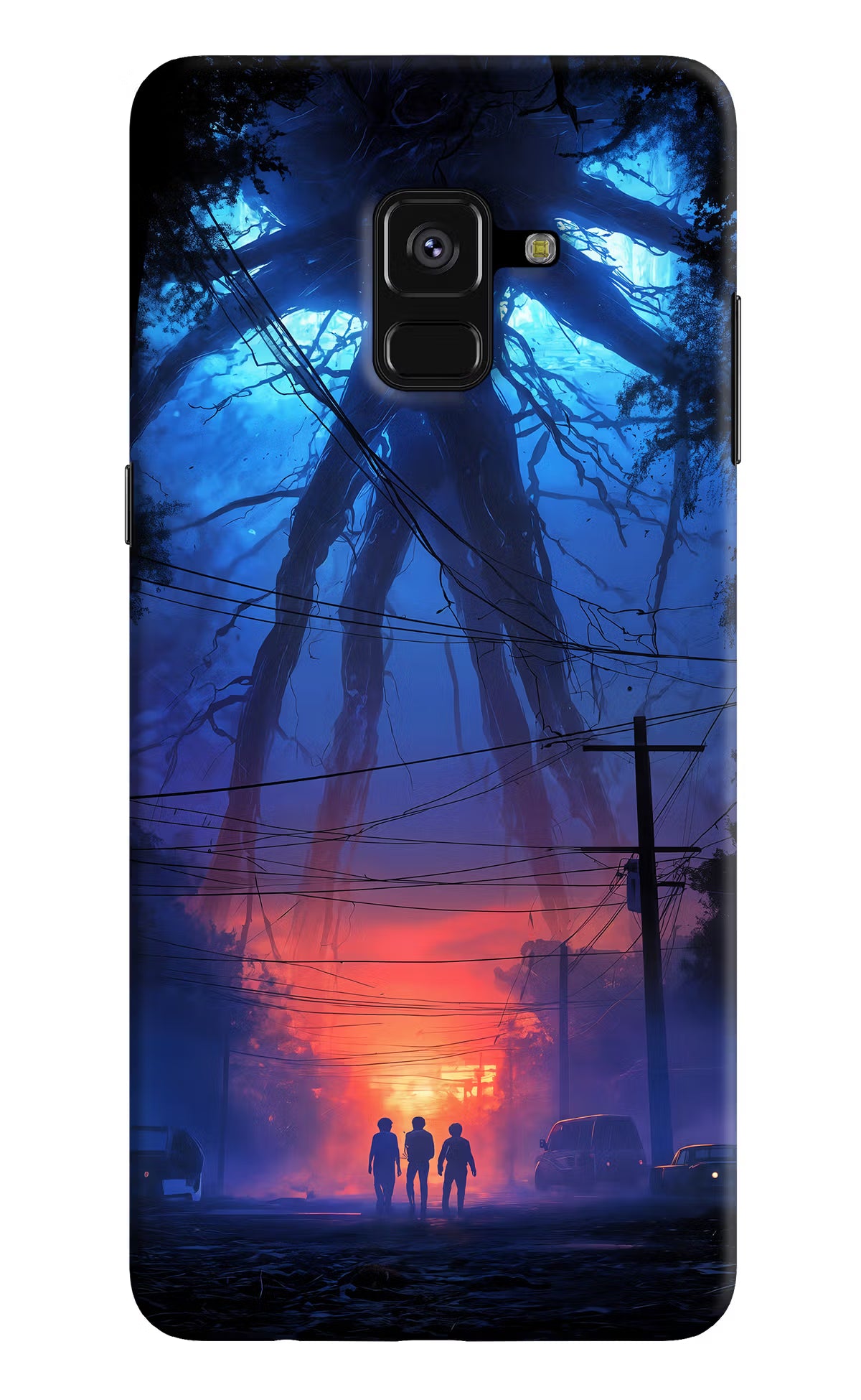 Ordinary Things Shadow Samsung A8 plus Hard Case Back Cover by Casekaro