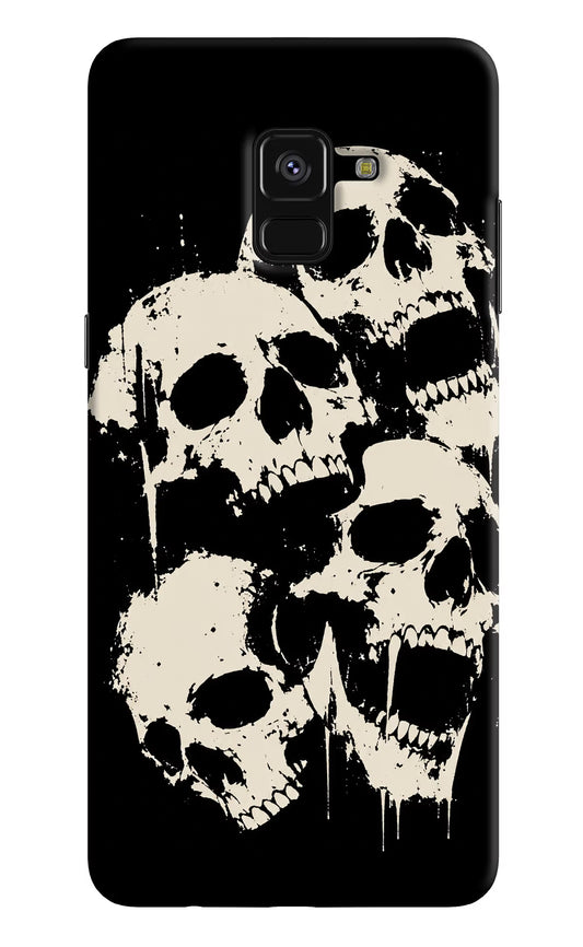 Dead Stack Samsung A8 plus Hard Case Back Cover by Casekaro