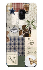 Cookie Samsung A8 plus Hard Case Back Cover by Casekaro