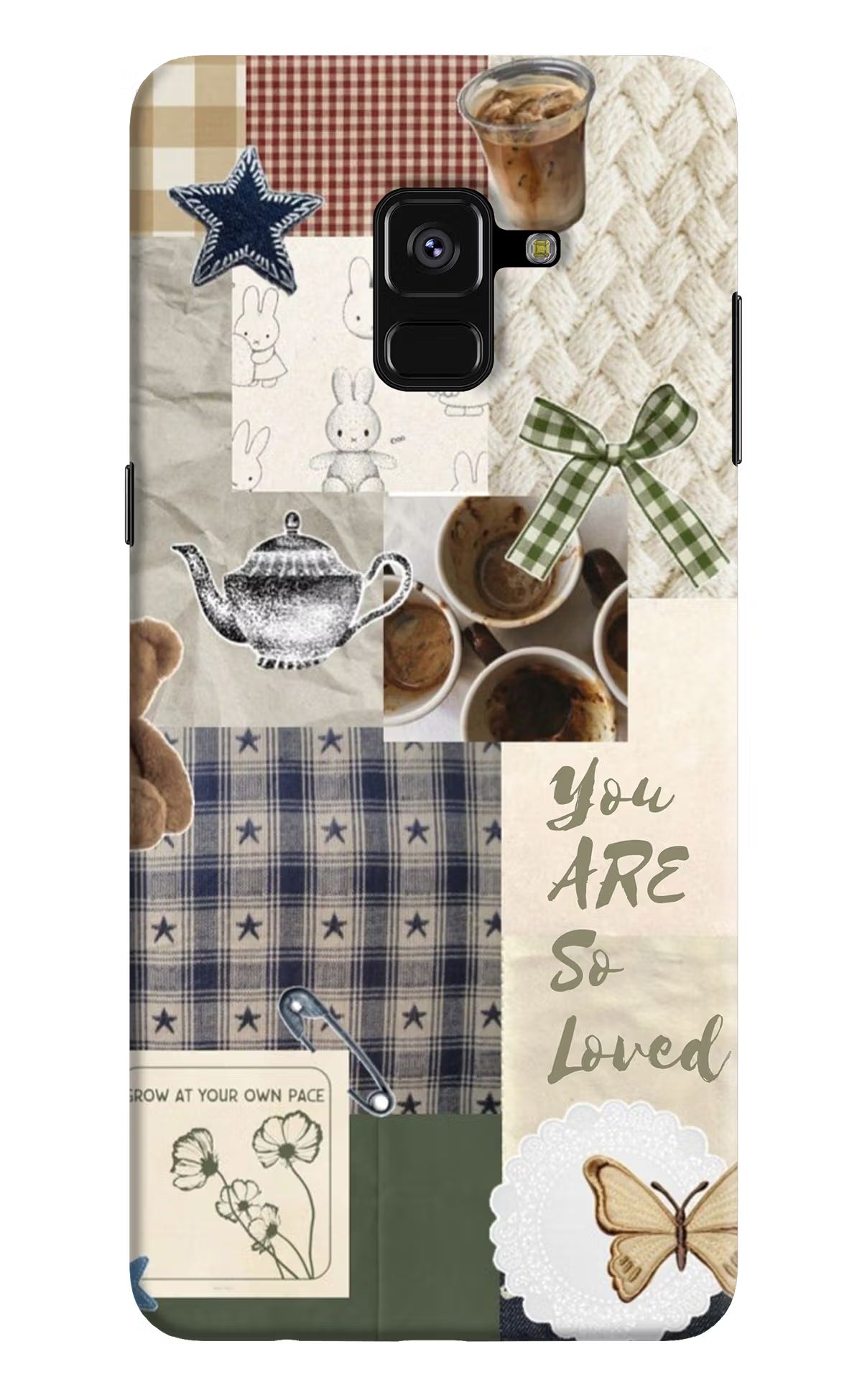 Cookie Samsung A8 plus Back Cover