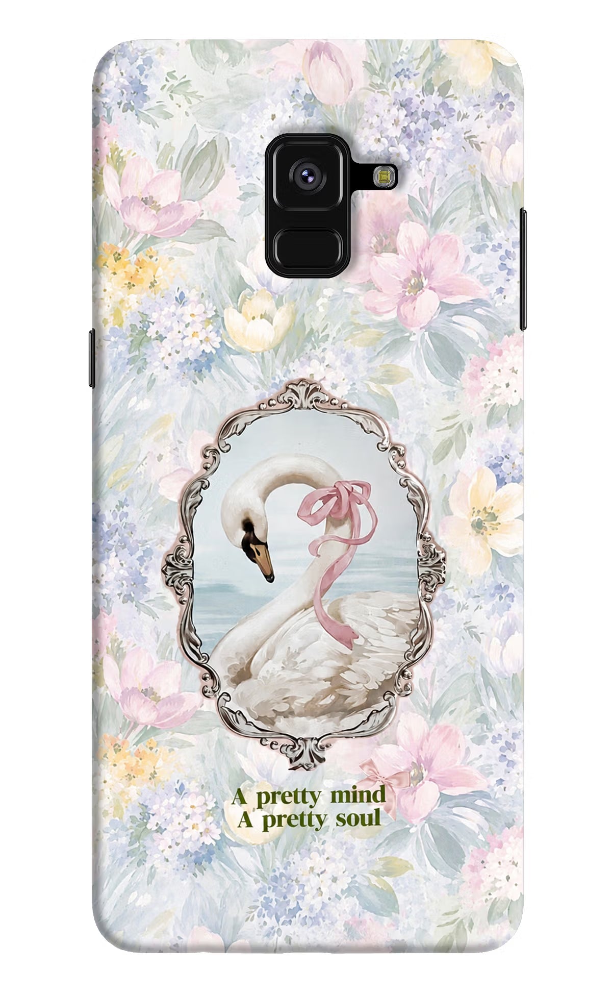 Pretty Mind Pretty Soul Samsung A8 plus Back Cover